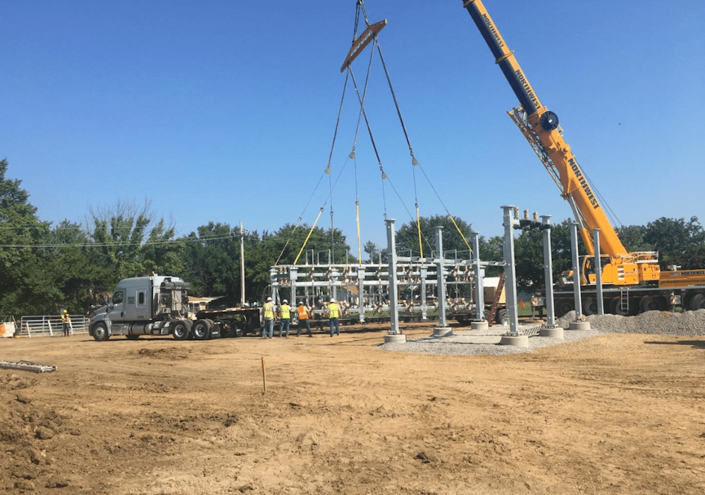 A Better Way to Build Your Substation – Controlled Environment Construction