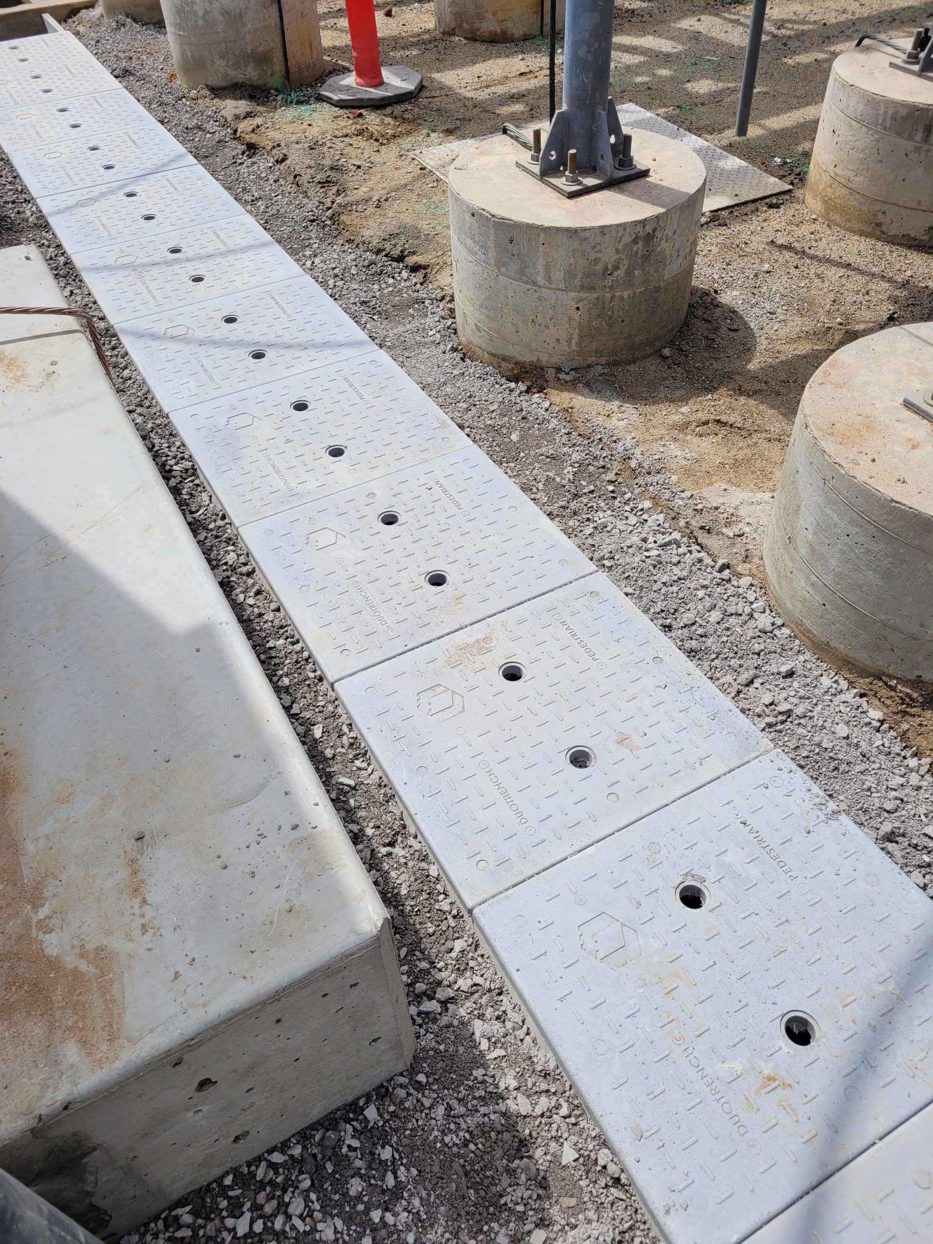 Tight Access Lightweight Substation Trench
